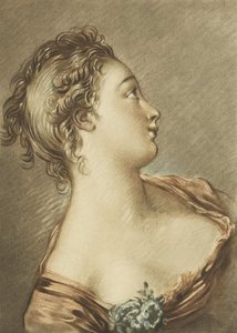 Testa di donna da François Boucher